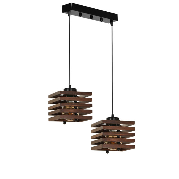 Union Rustic Lineare Pendelleuchten Set 2 Flammig Kodi Wayfair De